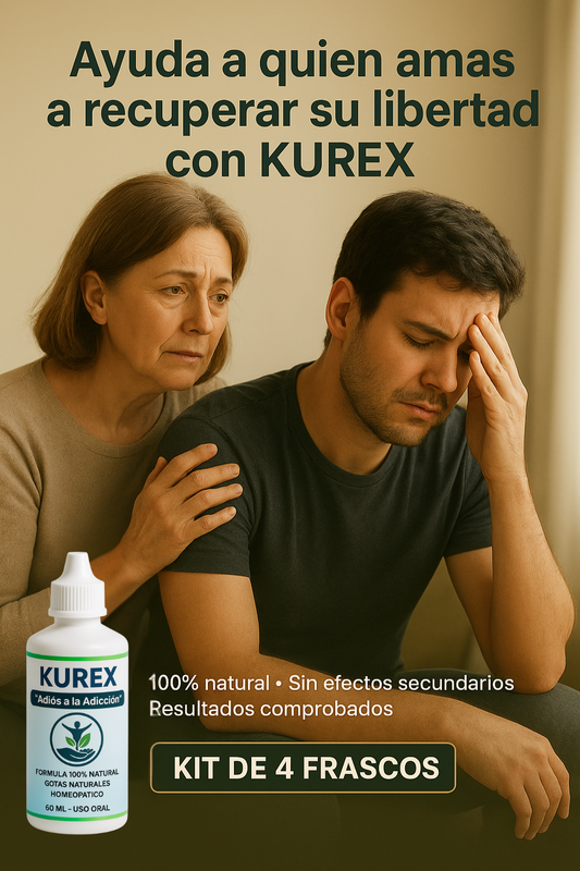 Del sufrimiento a la libertad: Rompe la cadena con KUREX ⛓️‍💥